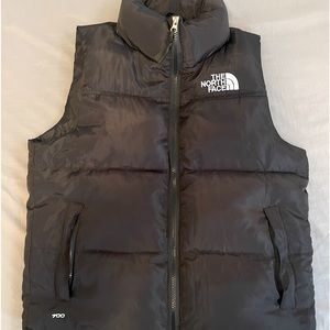 The north face puffer vest 700 nuptse retro 1996